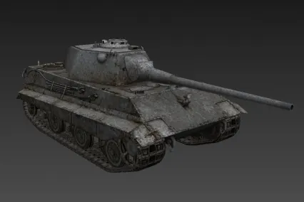 德国坦克 CG模型