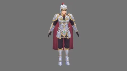 日韩风 战士 队长 男 3D模型