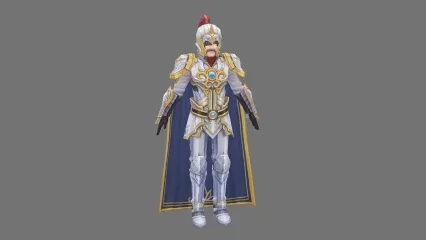 日韩风 骑士长 3D模型