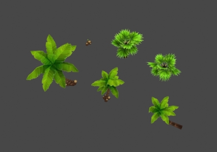 树 草木 植物 3D模型