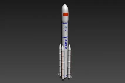 神九火箭 3D模型免费下载