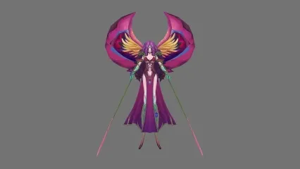 日韩风 树妖 花妖 美女 3D模型
