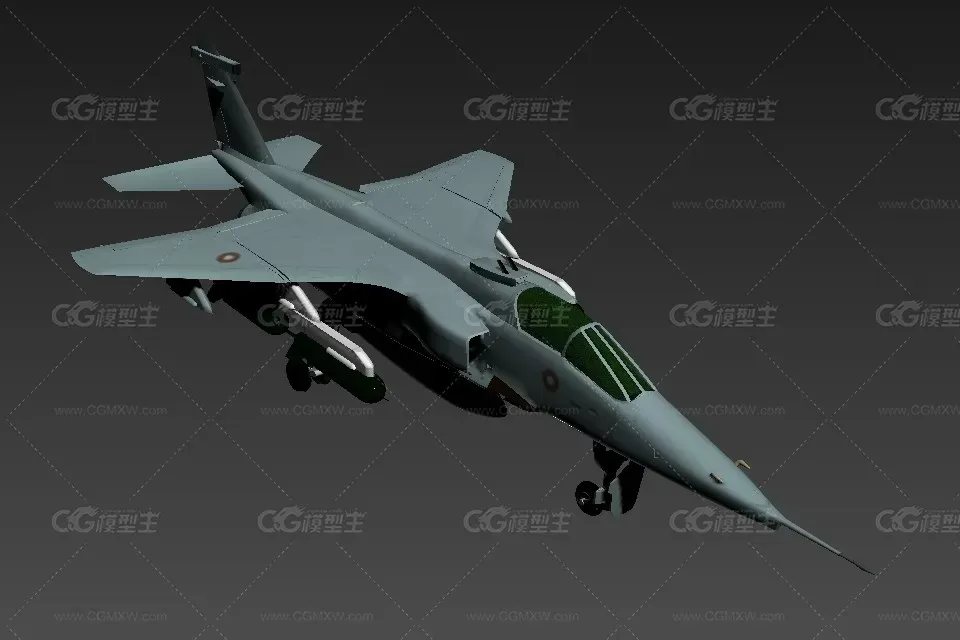 战斗机六八 CG模型免费下载-1