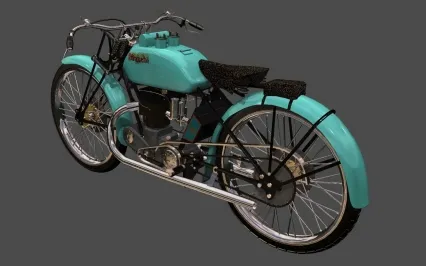 超写实 摩托车 3D模型