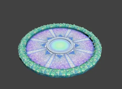 花台  3d模型