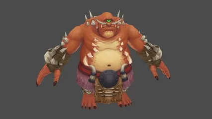 独眼人 巨人 3D模型