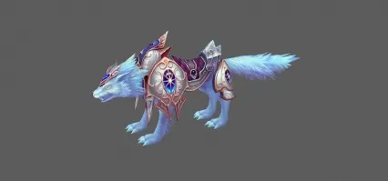 蓝色狼 坐骑 3D模型