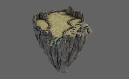 山体 3D模型