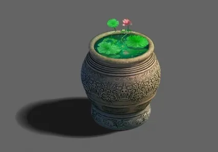 水缸 3D模型