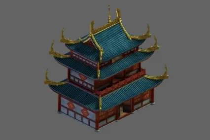 宫殿 建筑 3D模型