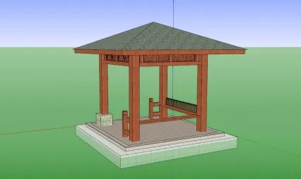 38-亭子SU模型集合打包