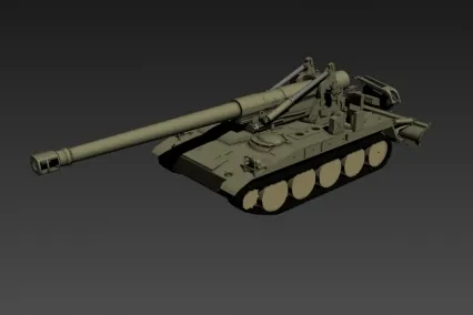 巨榴炮 CG模型免费下载