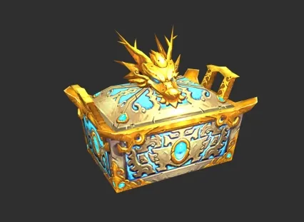 龙头宝箱  3d模型