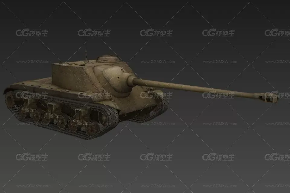 美国坦克 CG模型免费下载-1