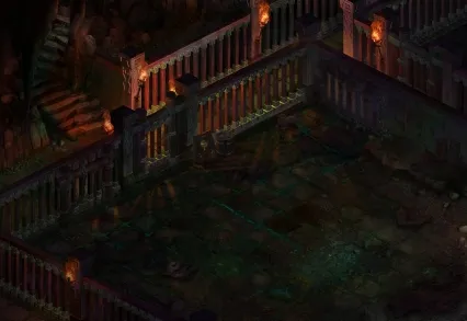 地牢 场景 3D模型