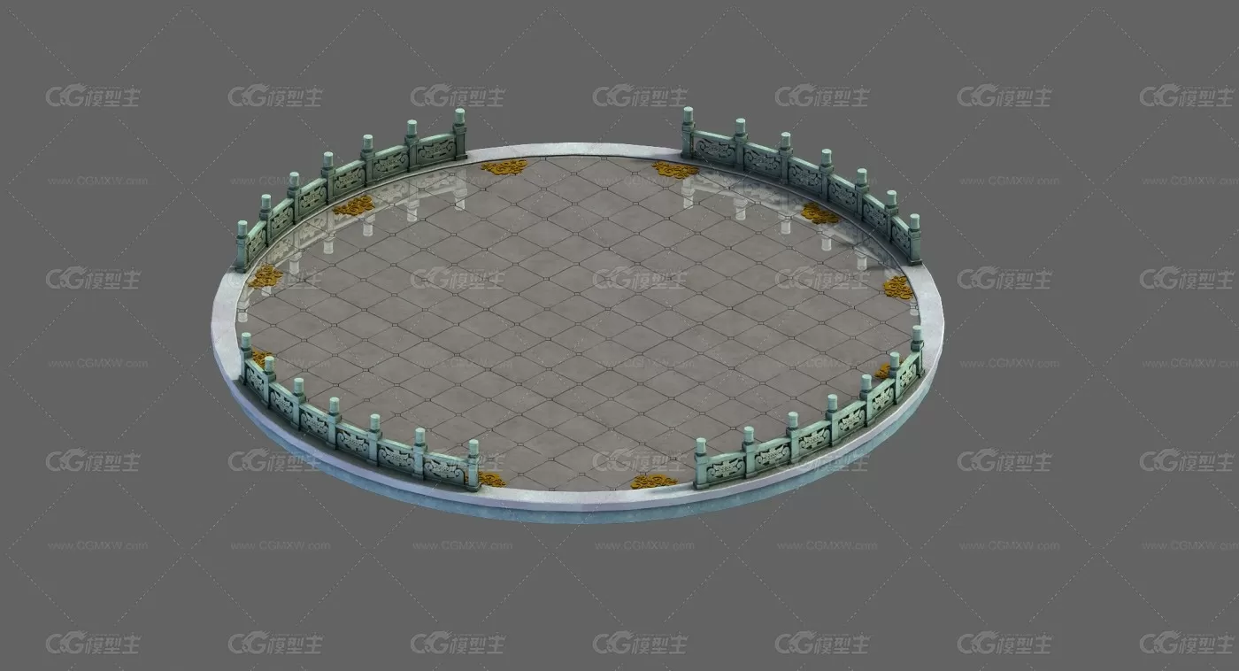 平台 3D模型-1