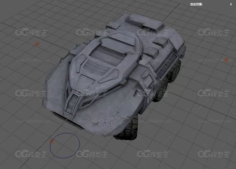 素模坦克五八二 CG模型免费下载-1