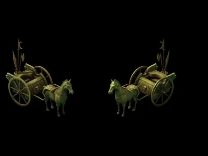 青铜马车 3D模型