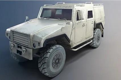 装甲吉普车 CG模型免费下载