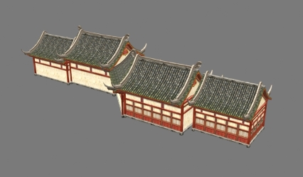 房屋 建筑 3D模型