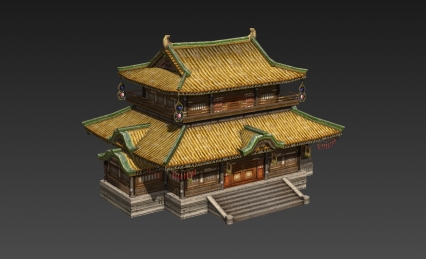 房屋 建筑 3D模型