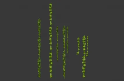 藤蔓 植物 3D模型
