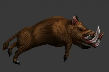 野猪 3d模型