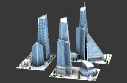 大厦3D模型