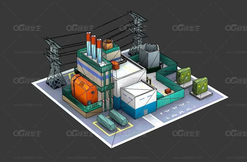 发电厂模型-2