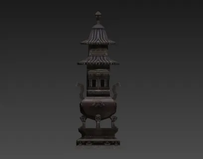 鼎 3D模型