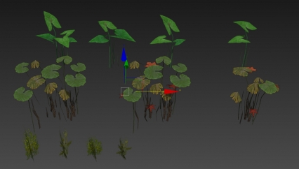 植物 3D模型