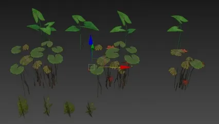 植物 3D模型