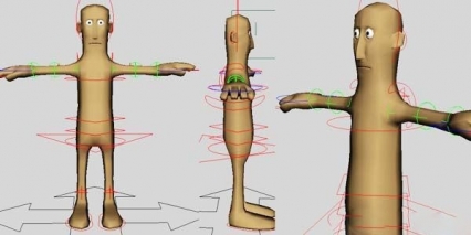 可爱苞苞头女孩 3D模型