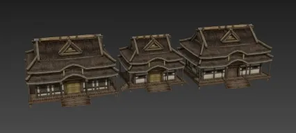 民房 房屋 建筑 3D模型