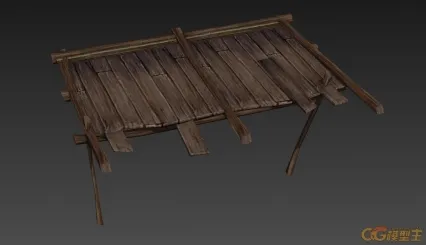 雨棚 3D模型