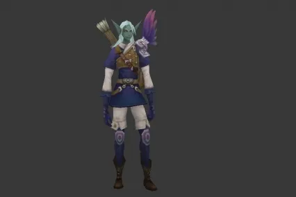 弓箭精灵 3D模型