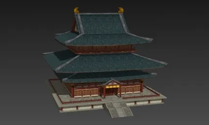 阁楼 建筑 3D模型