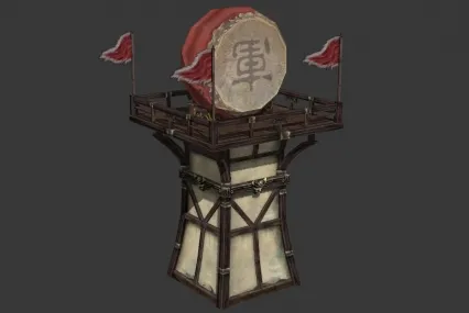 鼓楼 建筑 3D模型