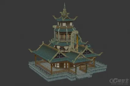 游戏场景3D模型