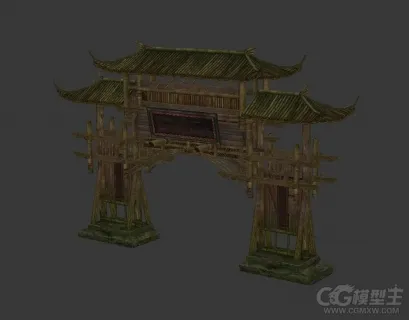 大门竹排坊