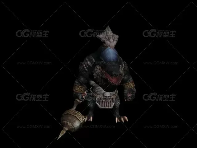 合成铀 3D模型-1
