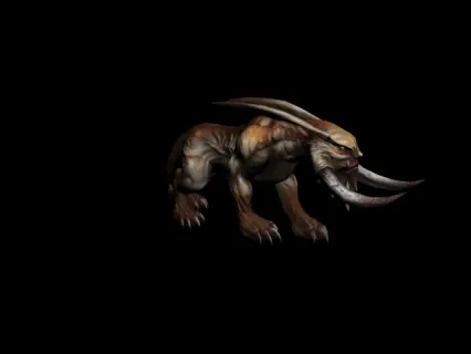 剑齿狮 3D模型