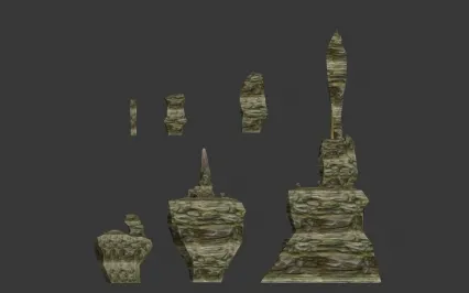 岩石 3D模型