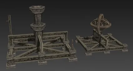 科技 仪器 3D模型
