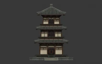 宫殿 建筑 3D模型