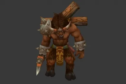 牛头人战士 3d模型