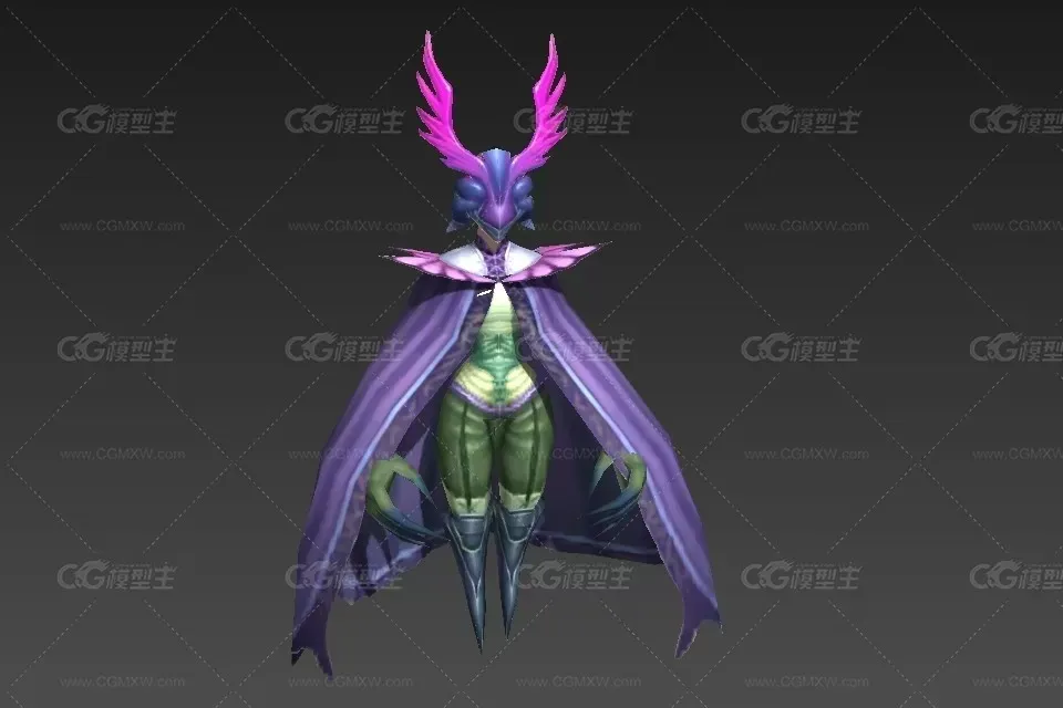 鹰人 3d模型-1