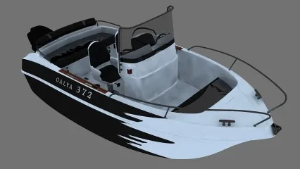 游艇 船 3D模型