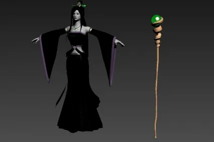 天师 cg模型