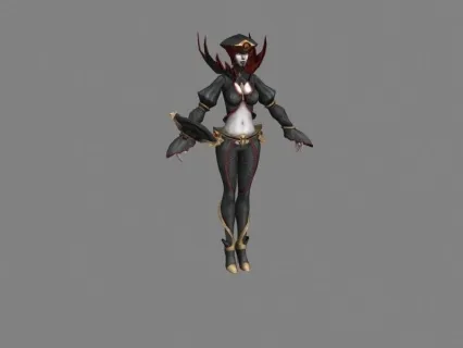 混乱女巫大师 3d模型